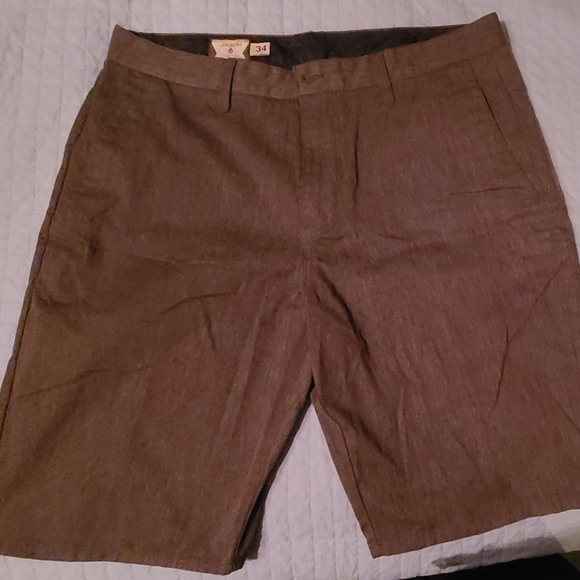 Grey Volcom Mens Walking Shorts 34 - Picture 1 of 5